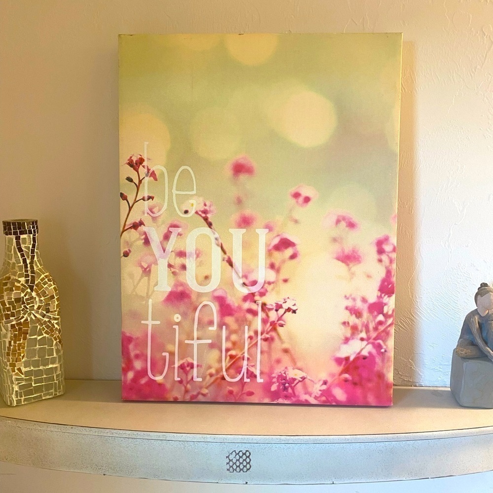 Be You tiful Canvas Print 12X16